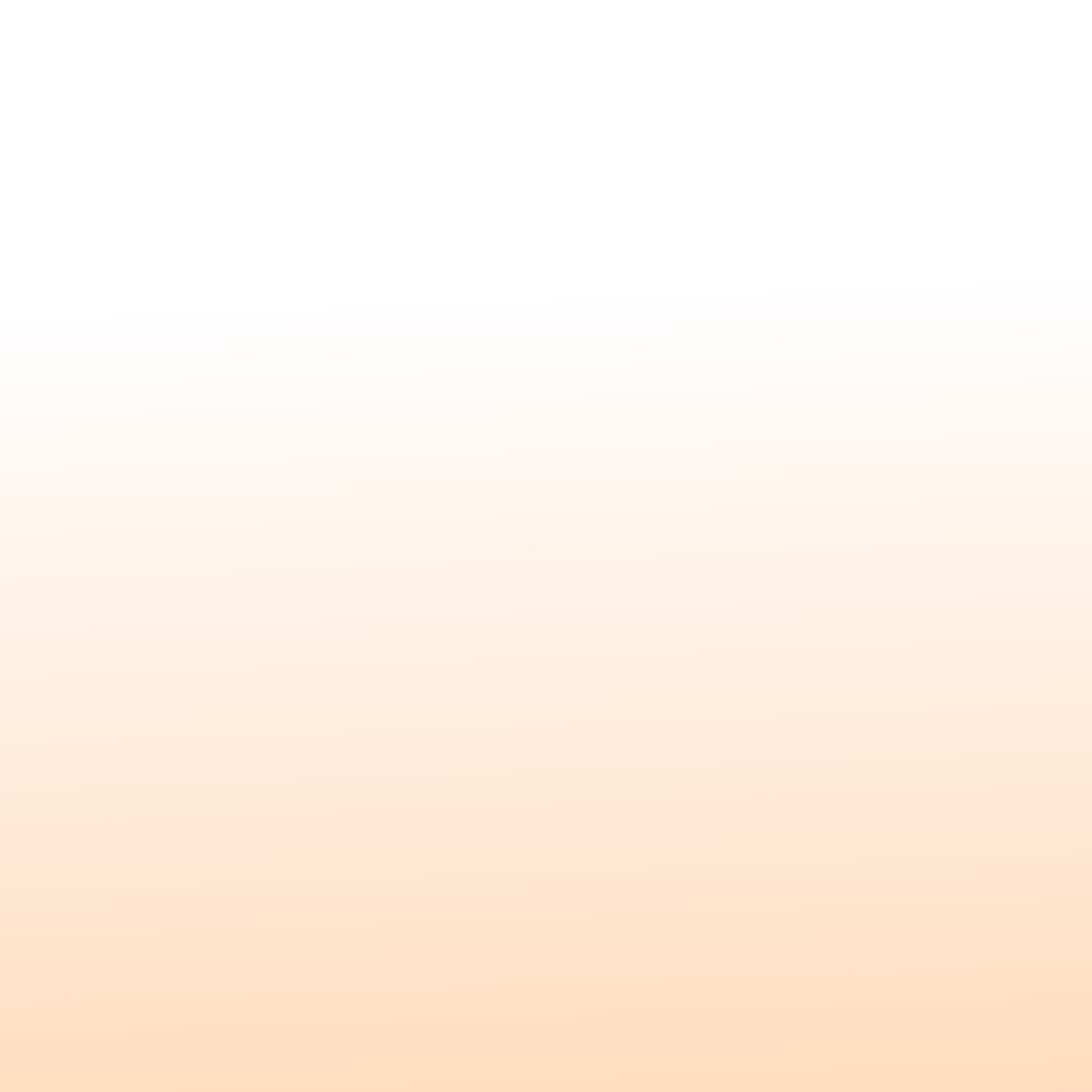 Peach and white gradient background